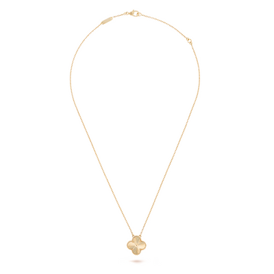 FORTUNE CLOVER NECKLACE | GOLD