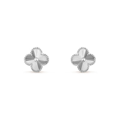 FORTUNE CLOVER EARRINGS | SILVER