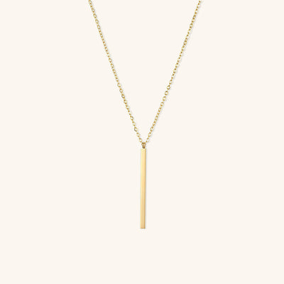 Allison Gold Bar Necklace