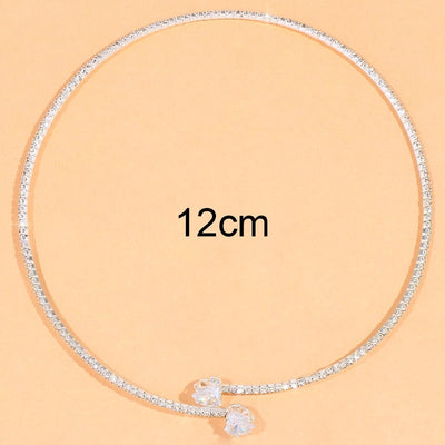 CRISTAL | SILVER NECKLACE