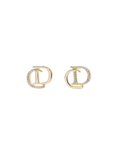 CD Gold Earrings