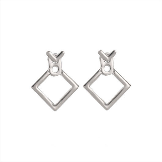 SQUARE | LUXURY SQUARE EARRINGS