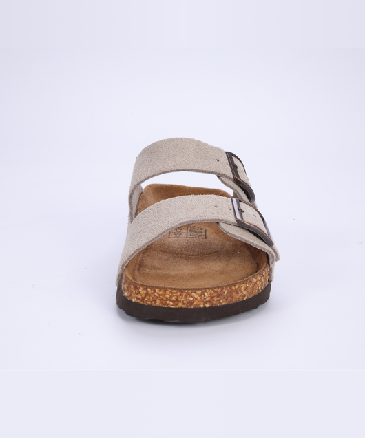 Premium Genuine Suede Sandals by Qomfort