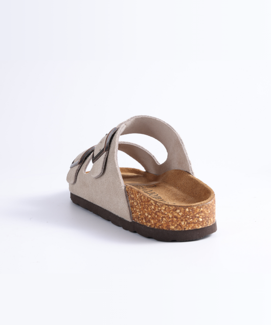 Premium Genuine Suede Sandals by Qomfort