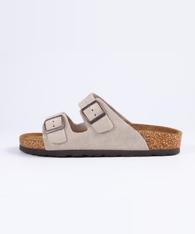 Premium Genuine Suede Sandals by Qomfort