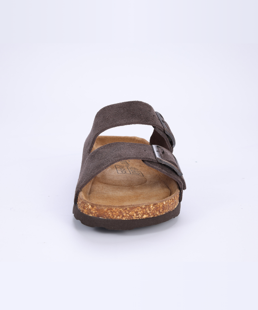 Premium Genuine Suede Sandals by Qomfort
