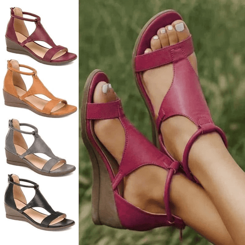LunaFit Comfort Wedge Sandals