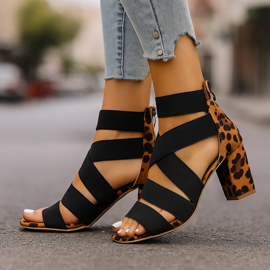 Alviera Wrap Heels