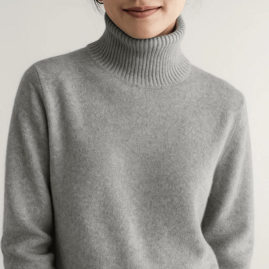 AURORA CASHMERE TURTLENECK SWEATER