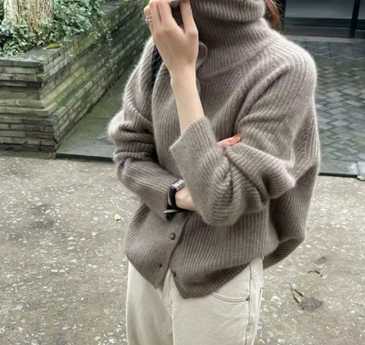 Valona Wool Turtleneck Sweater