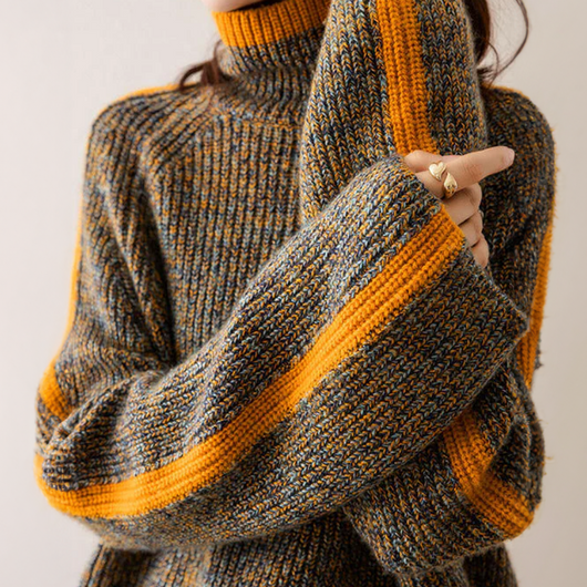 Vienna Knitted Turtleneck Sweater