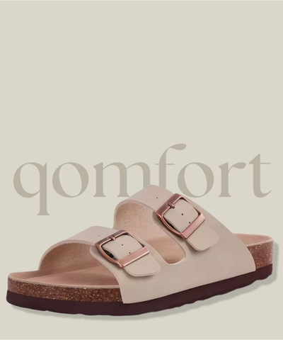 Summer Cork Sandals by Qomfort