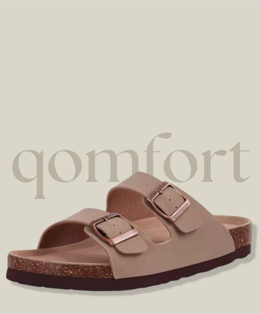 Summer Cork Sandals by Qomfort