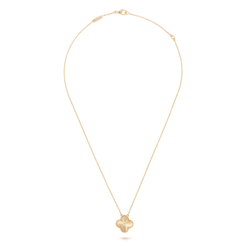 FORTUNE CLOVER NECKLACE | GOLD