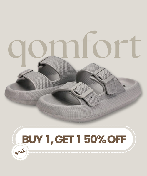 Pillow Sandals by Qomfort.