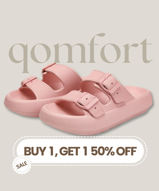 Pillow Sandals by Qomfort.