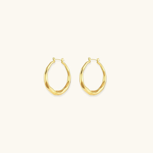 Aire Hoop Earrings