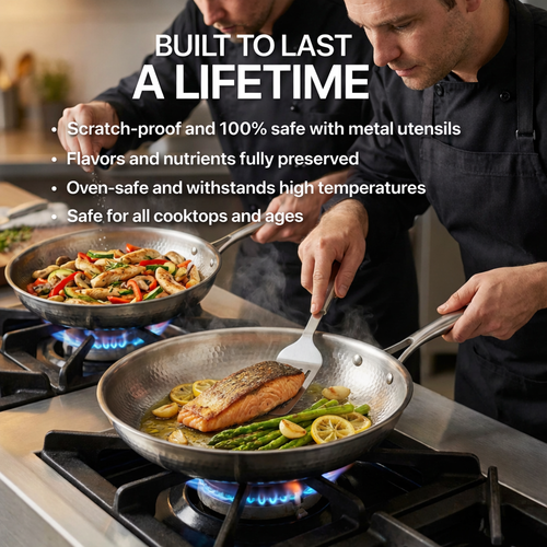 Mireve® Pure Titanium Non-Stick Pan