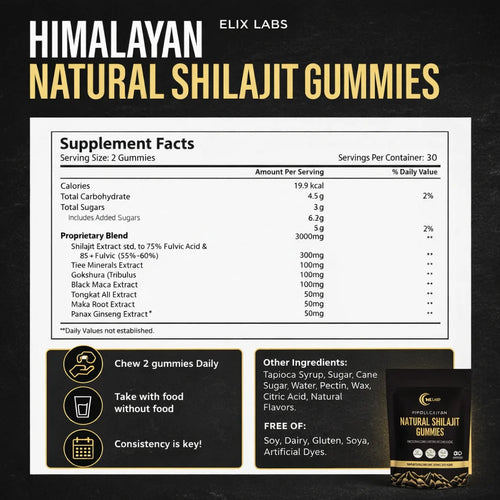 Himalayan Shilajit Gummies