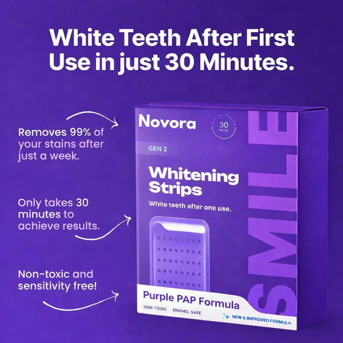 Novora Purple Teeth Whitening Strips™