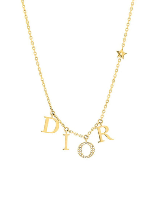 Gold CD Necklace