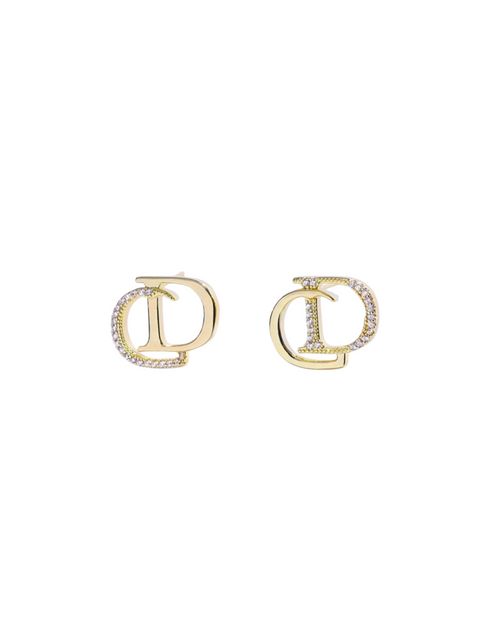 CD Gold Earrings