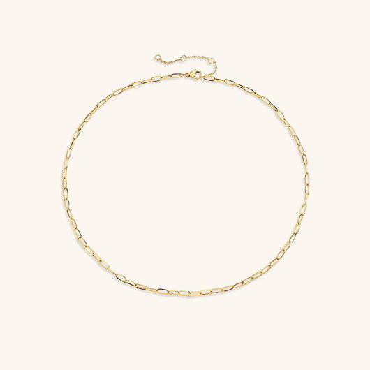 Nadia Paperclip Chain Necklace