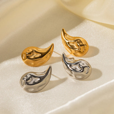 Raven Vintage Teardrop Earrings