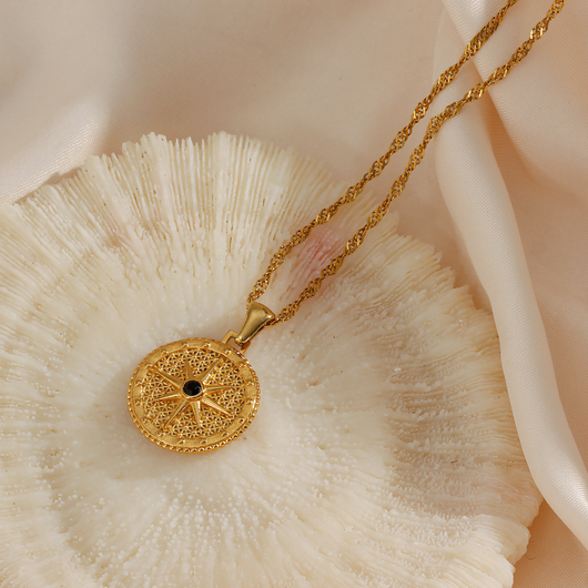 Ellie Compass Necklace
