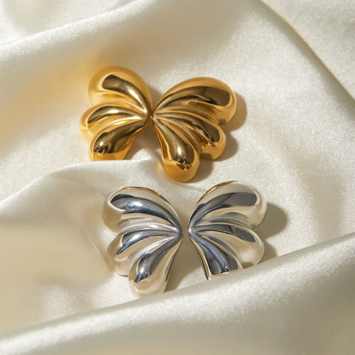 Liesel Gold Butterfly Earrings