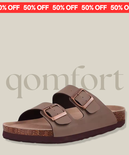 Summer Cork Sandals by Qomfort