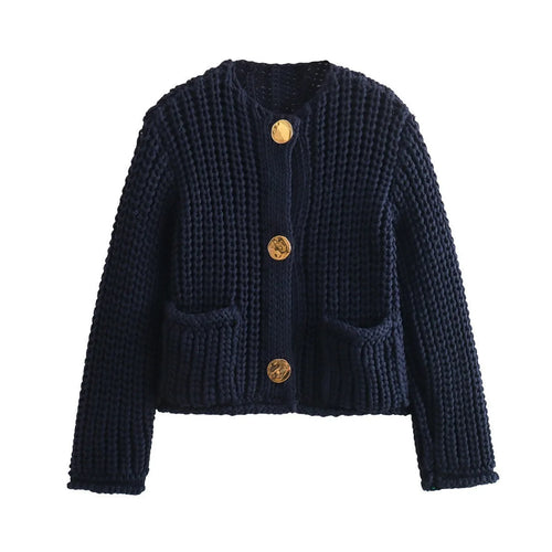Clara Knitted Button Cardigan