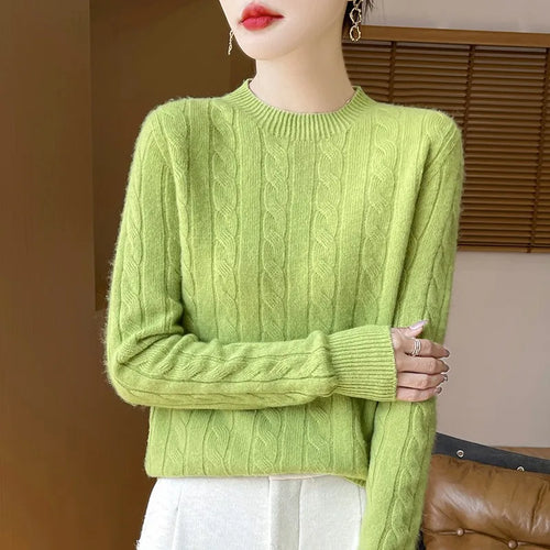 Alina Woolen Semi-Turtleneck Sweater