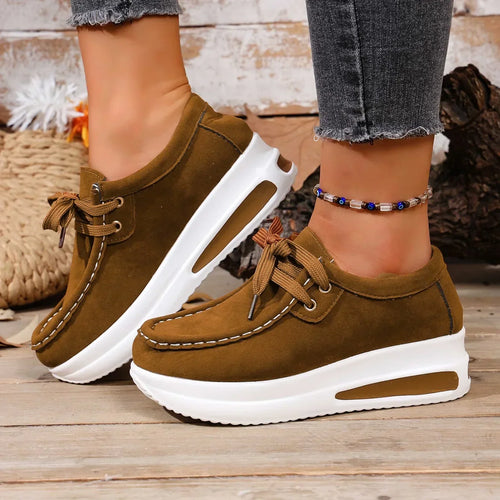 Liora Suede Platform Walkers