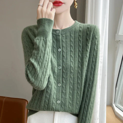 Elise Button Knit Sweater