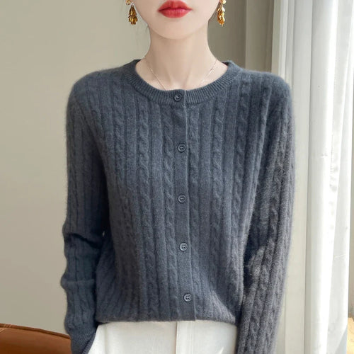 Elise Button Knit Sweater