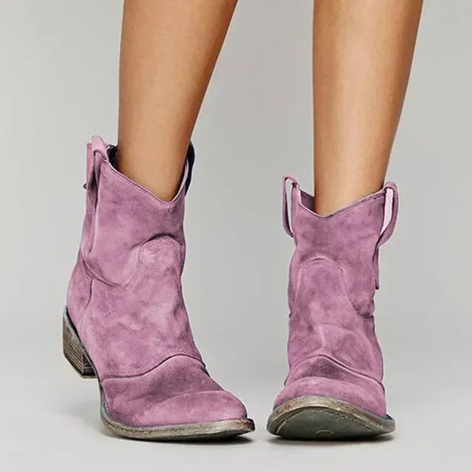 Valenza Suede Ankle Boots
