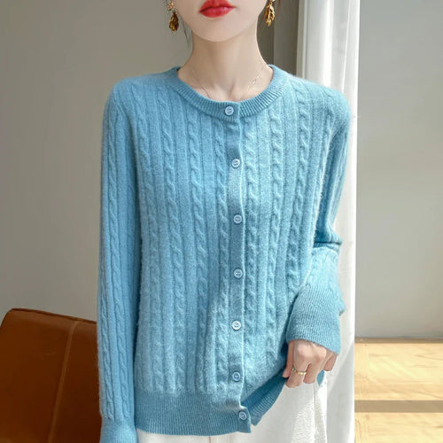 Elise Button Knit Sweater
