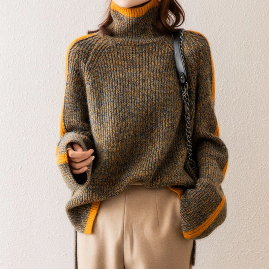 Vienna Knitted Turtleneck Sweater