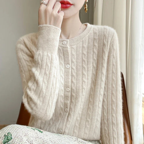 Elise Button Knit Sweater