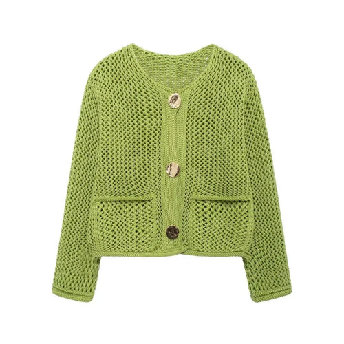 Clara Knitted Button Cardigan