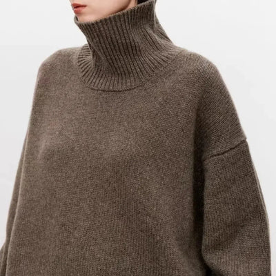 Valora Cashmere High-Neck Sweater