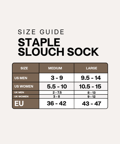 Staple Slouch Socks