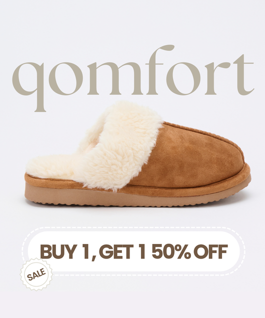 Memory Foam Slippers by Qomfort