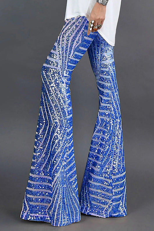 Amara Sequin Flare Pants