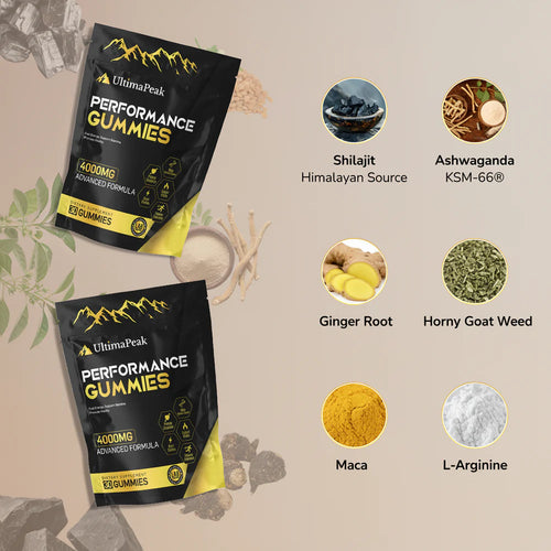 ULTIMAPEAK™ Performance Gummies – Now 6-in-1 Support (SALE)