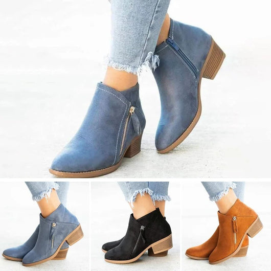 Comfort Arch Support Heel Boots