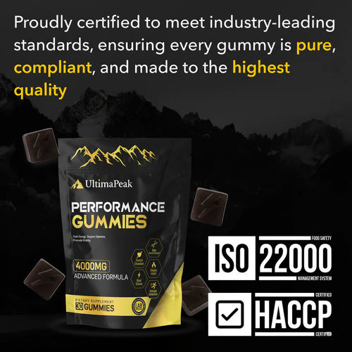 ULTIMAPEAK™ Performance Gummies – Now 6-in-1 Support (SALE)
