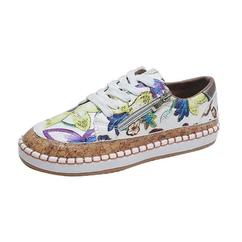 Siena Embroidered Slip-On Flats