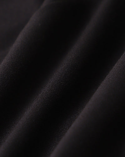 Black Contrast Slip Mini Dress